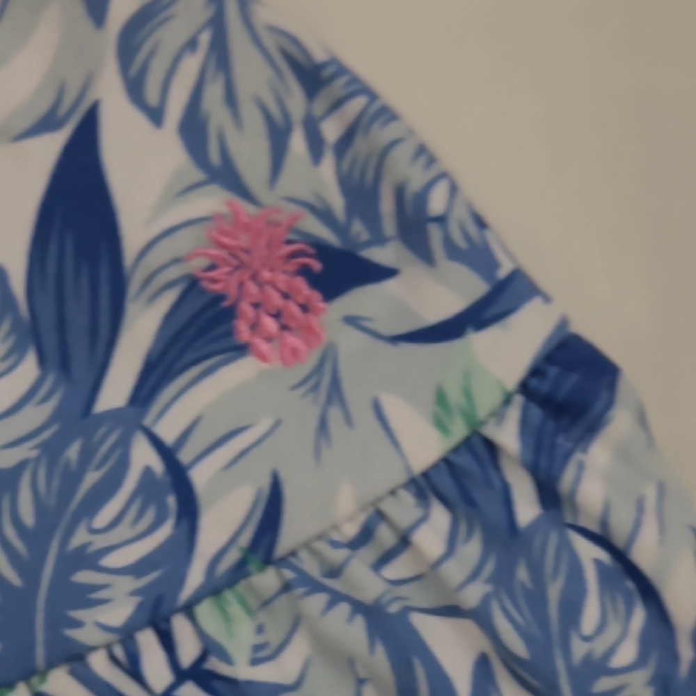 Tommy Bahama Floral Kids Dress Lot - Pink and Blue Size 2T - Picture 5 of 9